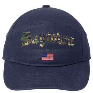 Bryan Gothic Design Camouflage Version 7-Panel Snapback Hat