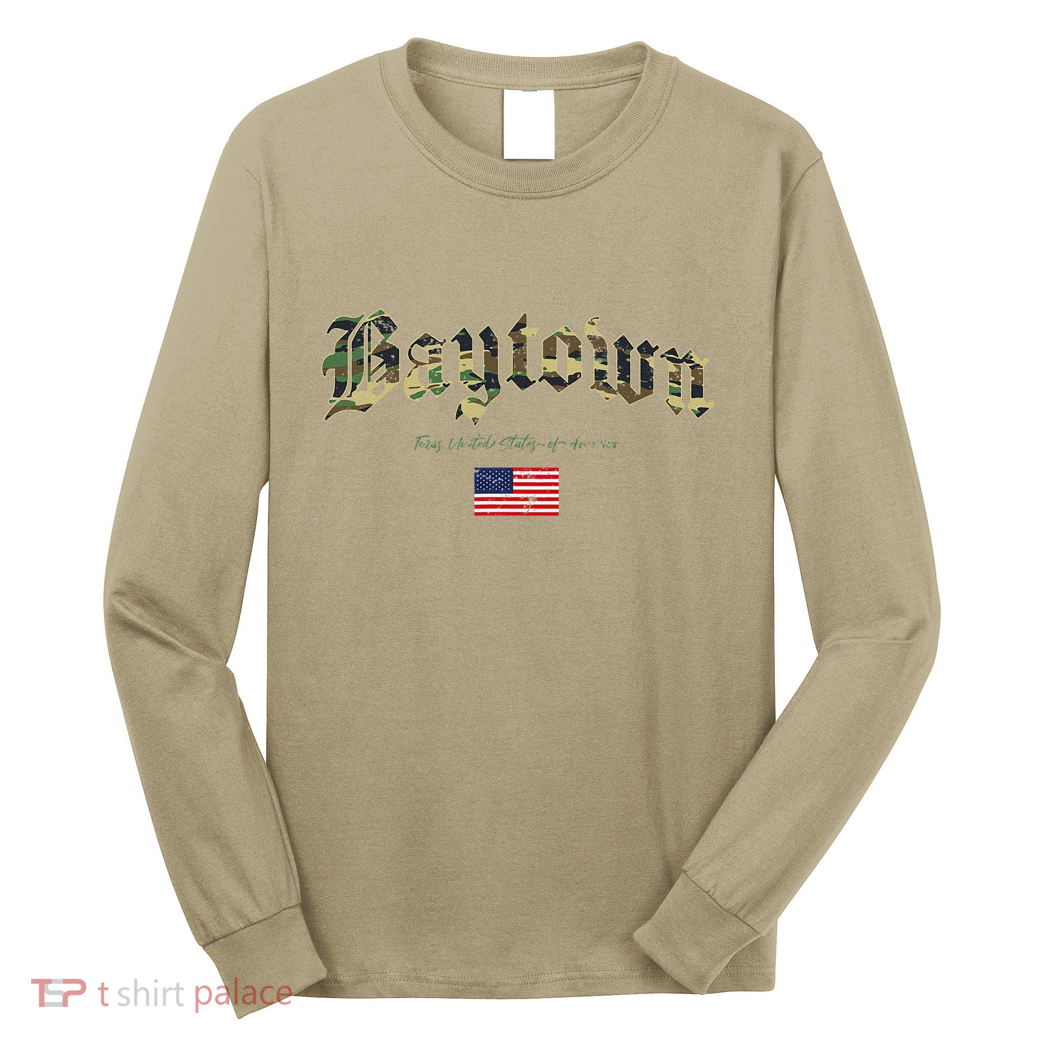 Bryan Gothic Design Camouflage Version Long Sleeve Shirt