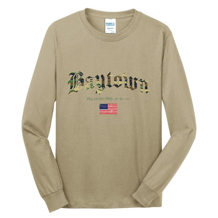 Bryan Gothic Design Camouflage Version Tall Long Sleeve T-Shirt
