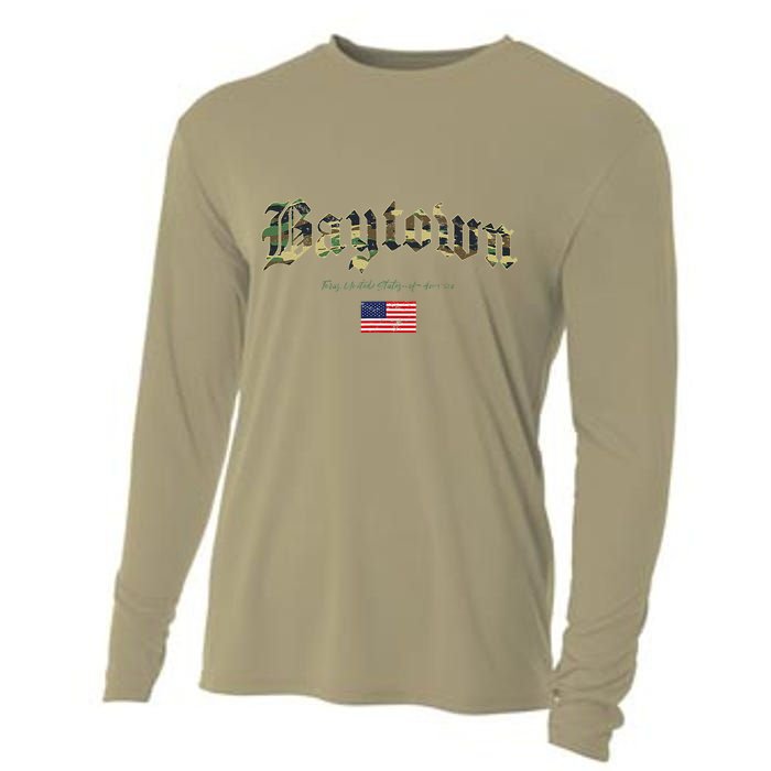 Bryan Gothic Design Camouflage Version Cooling Performance Long Sleeve Crew