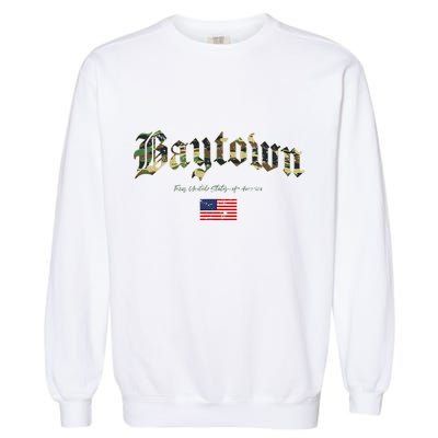 Bryan Gothic Design Camouflage Version Garment-Dyed Sweatshirt