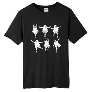 Ballet Ghost Dancer Spooky Dance Teacher Halloween Costume Gift Tall Fusion ChromaSoft Performance T-Shirt