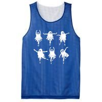 Ballet Ghost Dancer Spooky Dance Teacher Halloween Costume Gift Mesh Reversible Basketball Jersey Tank