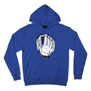 Baseball Glove Design Sports Player Catcher Pitcher Team Fan Gift Hoodie