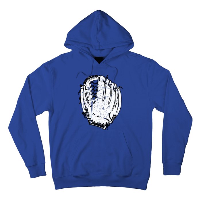 Baseball Glove Design Sports Player Catcher Pitcher Team Fan Gift Hoodie