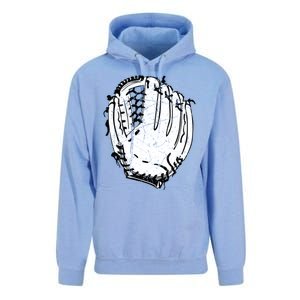 Baseball Glove Design Sports Player Catcher Pitcher Team Fan Gift Unisex Surf Hoodie