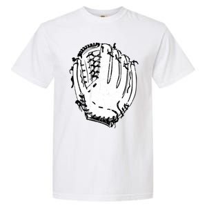 Baseball Glove Design Sports Player Catcher Pitcher Team Fan Gift Garment-Dyed Heavyweight T-Shirt