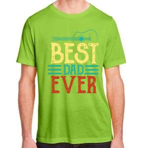 Best Guitar Dad Ever Chords Best Dad Guitar The Guitar Dad Adult ChromaSoft Performance T-Shirt