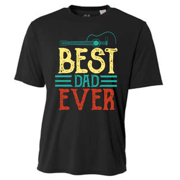 Best Guitar Dad Ever Chords Best Dad Guitar The Guitar Dad Cooling Performance Crew T-Shirt