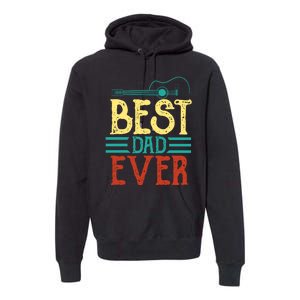 Best Guitar Dad Ever Chords Best Dad Guitar The Guitar Dad Premium Hoodie