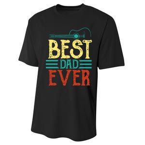 Best Guitar Dad Ever Chords Best Dad Guitar The Guitar Dad Performance Sprint T-Shirt