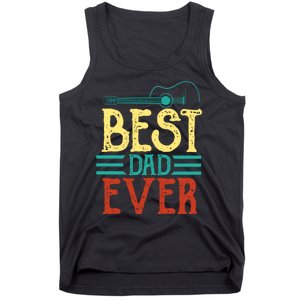 Best Guitar Dad Ever Chords Best Dad Guitar The Guitar Dad Tank Top