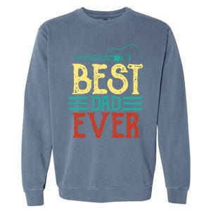 Best Guitar Dad Ever Chords Best Dad Guitar The Guitar Dad Garment-Dyed Sweatshirt