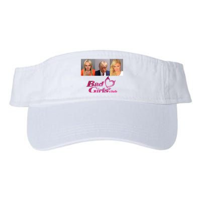 Bad Girls Donald Club Trump 2024 Mugshot Valucap Bio-Washed Visor