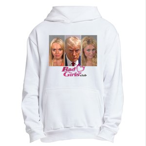 Bad Girls Donald Club Trump 2024 Mugshot Urban Pullover Hoodie