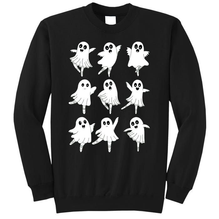 Ballet Ghost Dancing Dancer Dance Teacher Halloween Sweatshirt