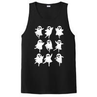 Ballet Ghost Dancing Dancer Dance Teacher Halloween PosiCharge Competitor Tank