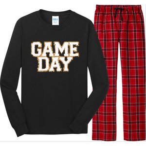 Baseball Game Day Gift Long Sleeve Pajama Set