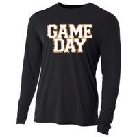 Baseball Game Day Gift Cooling Performance Long Sleeve Crew