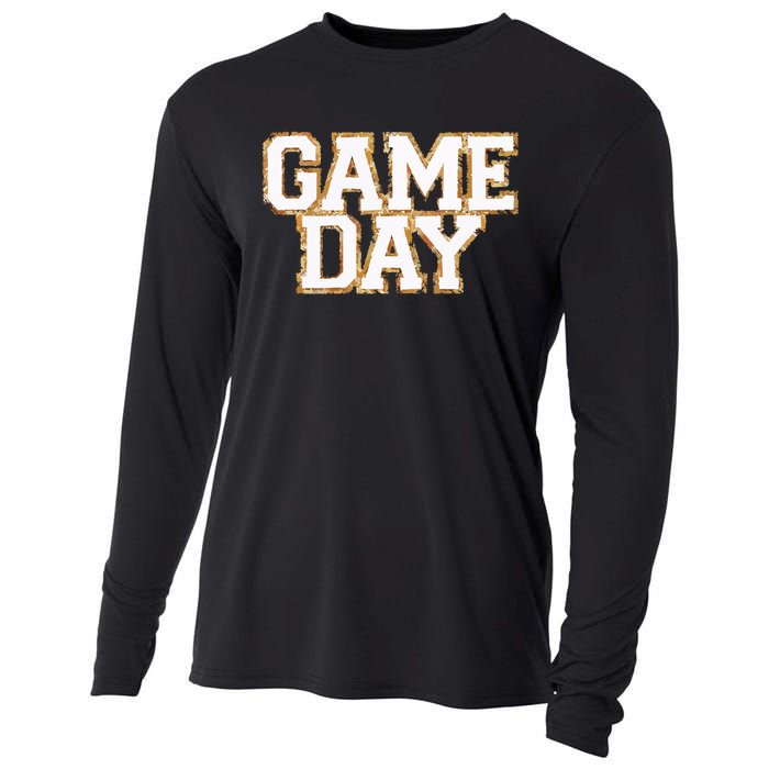 Baseball Game Day Gift Cooling Performance Long Sleeve Crew