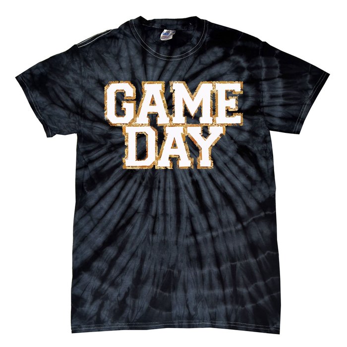 Baseball Game Day Gift Tie-Dye T-Shirt