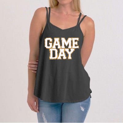 Baseball Game Day Gift Women's Strappy Tank