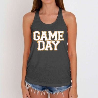 Baseball Game Day Gift Women's Knotted Racerback Tank