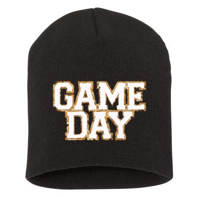 Baseball Game Day Gift Short Acrylic Beanie