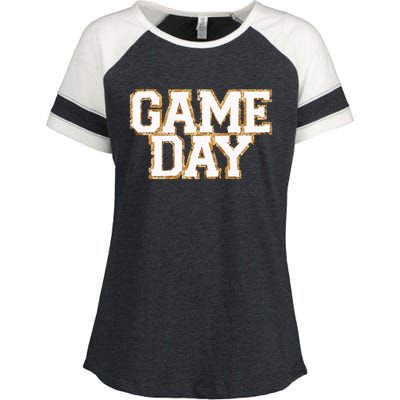 Baseball Game Day Gift Enza Ladies Jersey Colorblock Tee