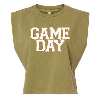 Baseball Game Day Gift Garment-Dyed Women's Muscle Tee