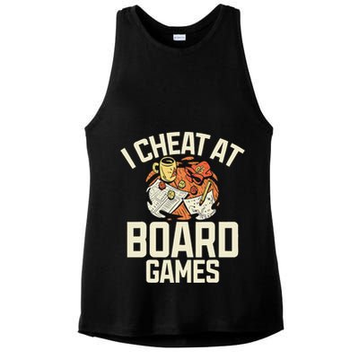 Board Games Dice Design For Tabletop Player Game Night Host Ladies PosiCharge Tri-Blend Wicking Tank