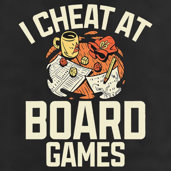 Board Games Dice Design For Tabletop Player Game Night Host Garment-Dyed Heavyweight T-Shirt