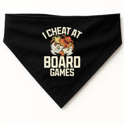 Board Games Dice Design For Tabletop Player Game Night Host USA-Made Doggie Bandana