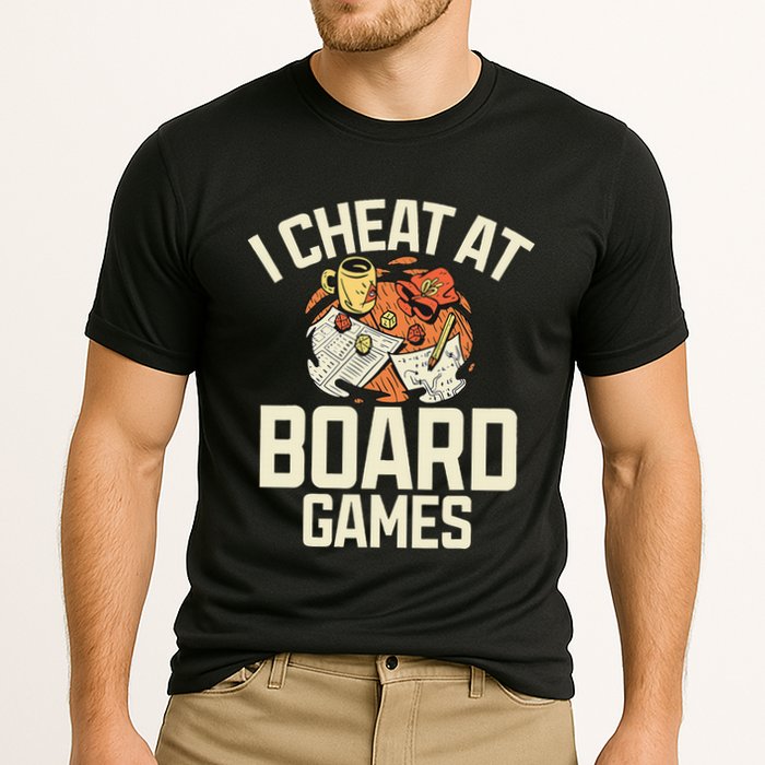 Board Games Dice Design For Tabletop Player Game Night Host Performance Shirt