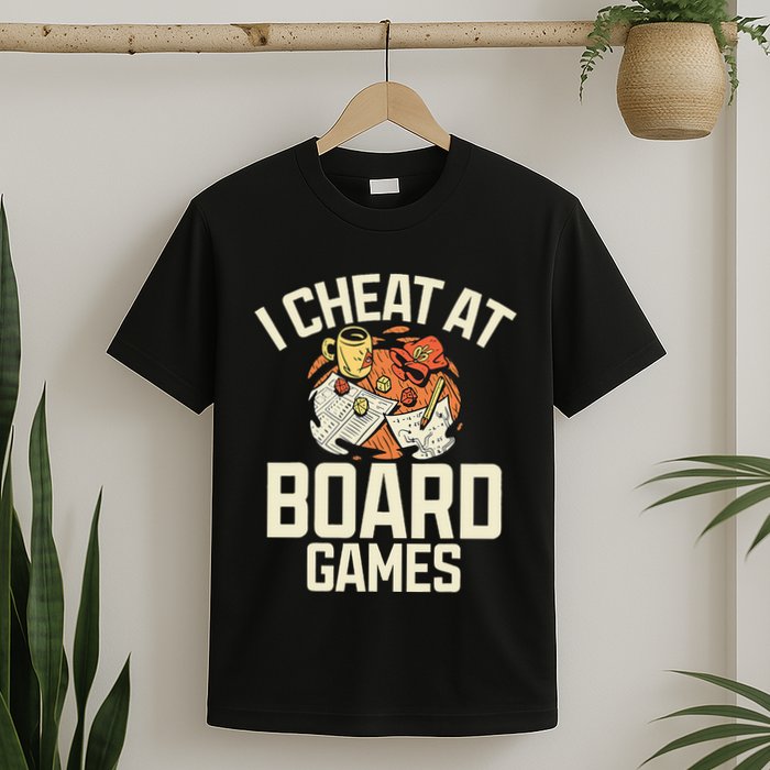 Board Games Dice Design For Tabletop Player Game Night Host T-Shirt
