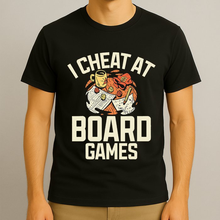 Board Games Dice Design For Tabletop Player Game Night Host T-Shirt