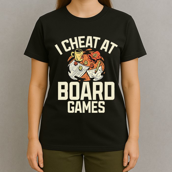 Board Games Dice Design For Tabletop Player Game Night Host T-Shirt