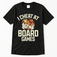 Board Games Dice Design For Tabletop Player Game Night Host Tall T-Shirt
