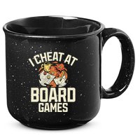 Board Games Dice Design For Tabletop Player Game Night Host 15oz Campfire Ceramic Mug