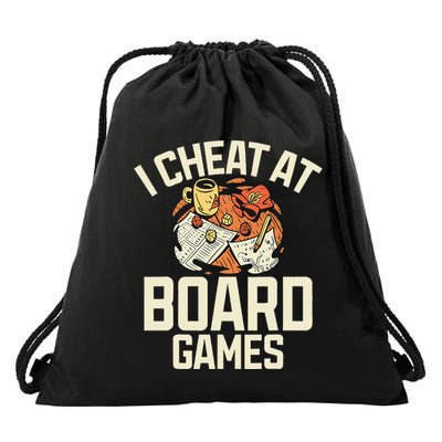 Board Games Dice Design For Tabletop Player Game Night Host Drawstring Bag