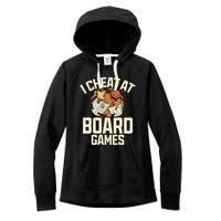 Board Games Dice Design For Tabletop Player Game Night Host Women's Fleece Hoodie