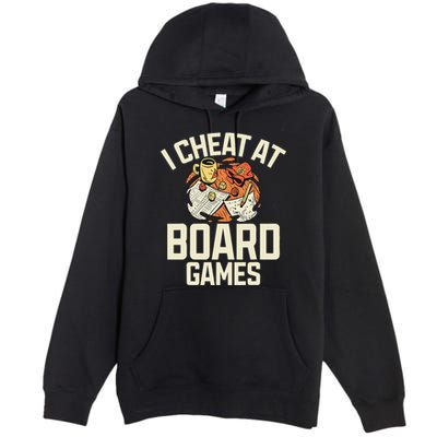 Board Games Dice Design For Tabletop Player Game Night Host Premium Pullover Hoodie