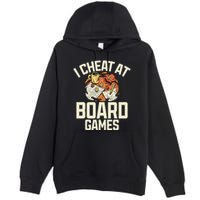 Board Games Dice Design For Tabletop Player Game Night Host Premium Pullover Hoodie