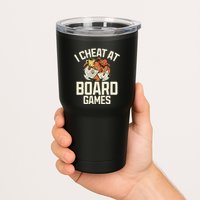 Board Games Dice Design For Tabletop Player Game Night Host Tumbler