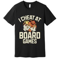 Board Games Dice Design For Tabletop Player Game Night Host Premium T-Shirt