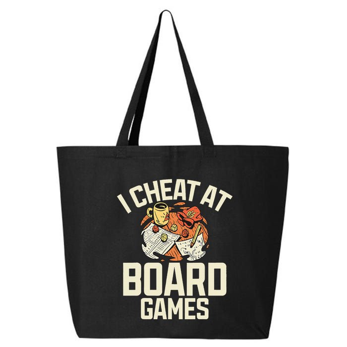 Board Games Dice Design For Tabletop Player Game Night Host 25L Jumbo Tote