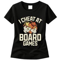 Board Games Dice Design For Tabletop Player Game Night Host Womens T-Shirt
