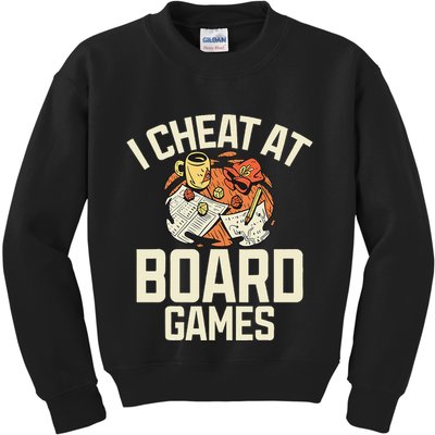 Board Games Dice Design For Tabletop Player Game Night Host Kids Sweatshirt