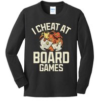 Board Games Dice Design For Tabletop Player Game Night Host Kids Long Sleeve Shirt