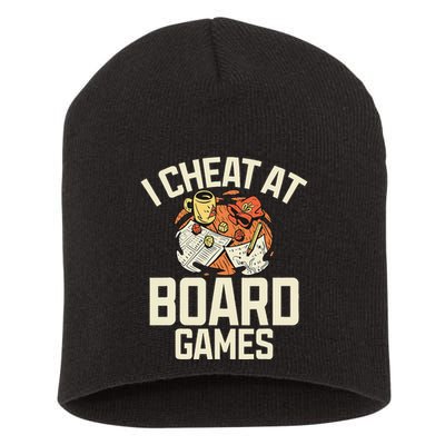 Board Games Dice Design For Tabletop Player Game Night Host Short Acrylic Beanie